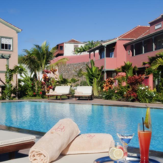 Bijzondere accommodaties Hotel Hacienda de Abajo in Tazacorte (La Palma, Spanje)