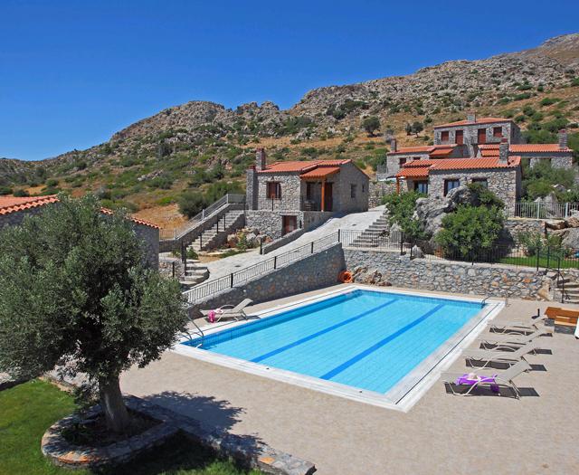 Bijzondere accommodaties Vrachos Villas in Agia Paraskevi (Kreta, Griekenland)