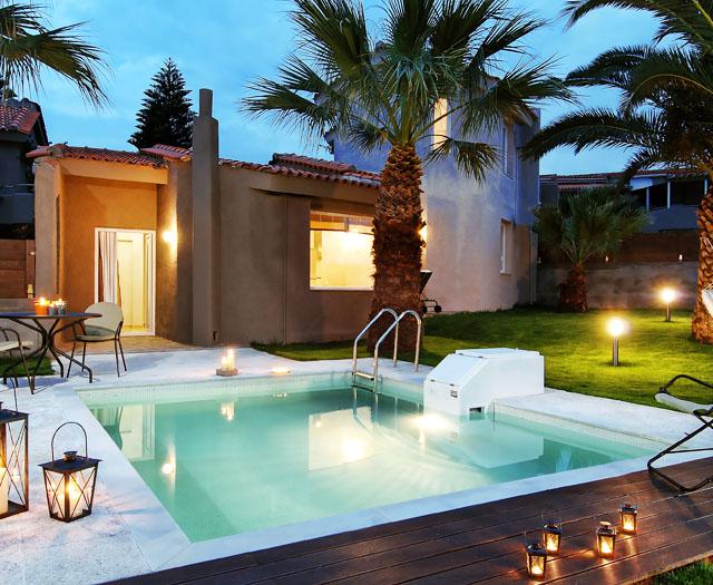 Bijzondere accommodaties Paradise Island Villas in Anissaras (Kreta, Griekenland)