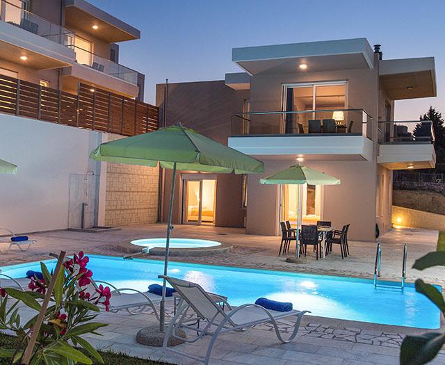 Bijzondere accommodaties Koukos Villas in Chania (Kreta, Griekenland)