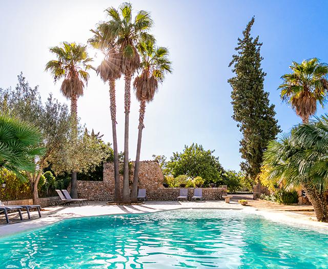 Bijzondere accommodaties Agroturisme Son Pons in Buger (Mallorca, Spanje)