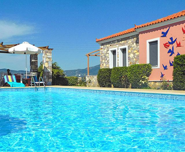 Bijzondere accommodaties Appartement Aeolis in Evriaki Gera Gulf (Lesbos, Griekenland)