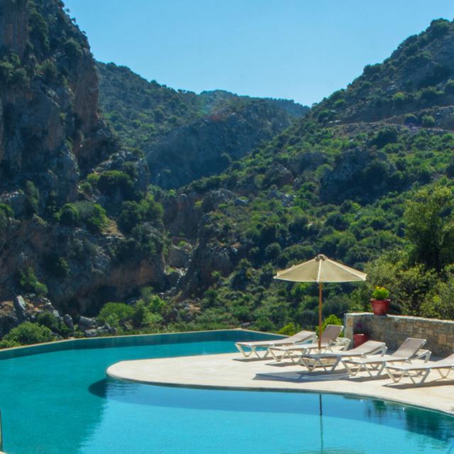 Bijzondere accommodaties Enagron in Axos (Kreta, Griekenland)