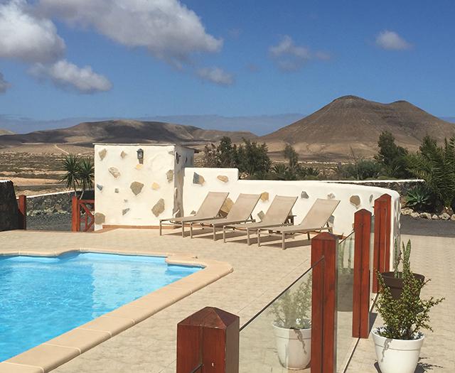 Bijzondere accommodaties Villa Indira in Lajares (Fuerteventura, Spanje)