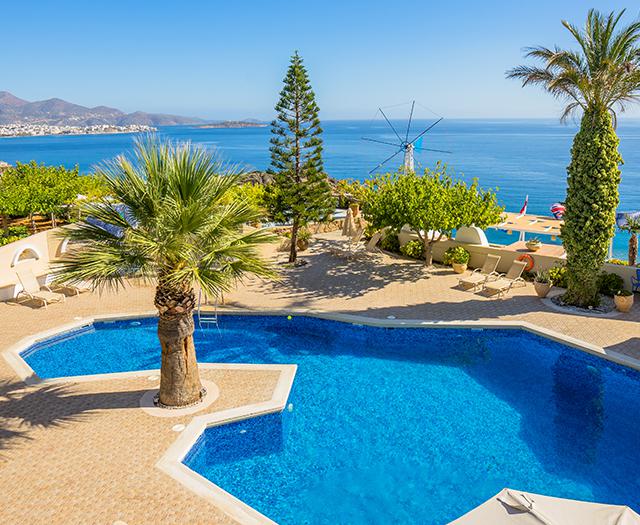 Bijzondere accommodaties Panorama Villas in Agios Nikolaos (Kreta, Griekenland)