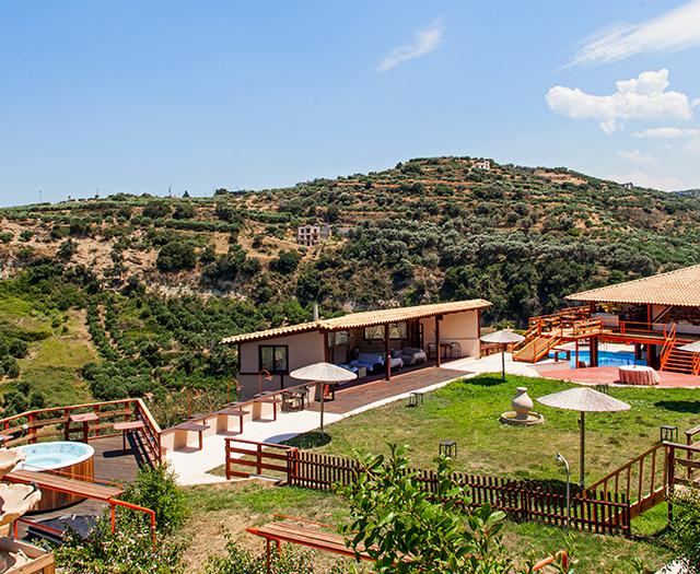 Bijzondere accommodaties Ktima Kares in Tylisos (Kreta, Griekenland)