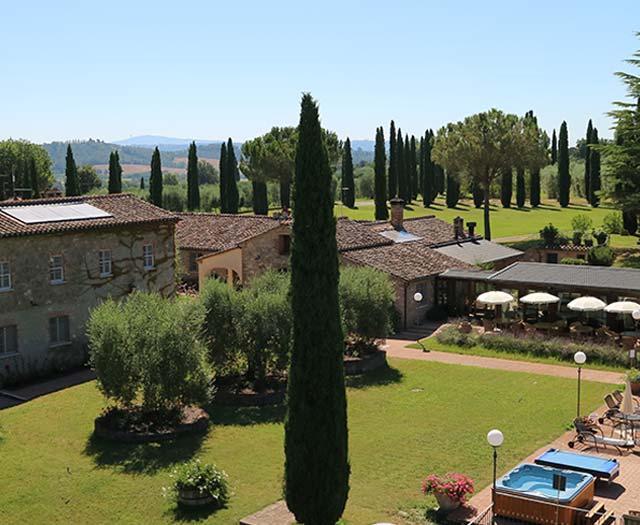 Bijzondere accommodaties Agriturismo La Sovana Appartementen in Sarteano (Toscane, Italië)