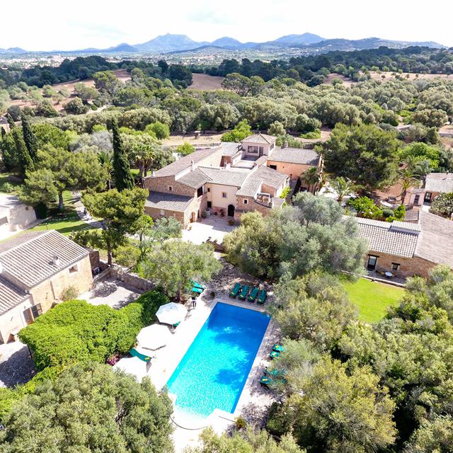 Bijzondere accommodaties Boutique Hotel Sa Galera in Cas Concos (Mallorca, Spanje)