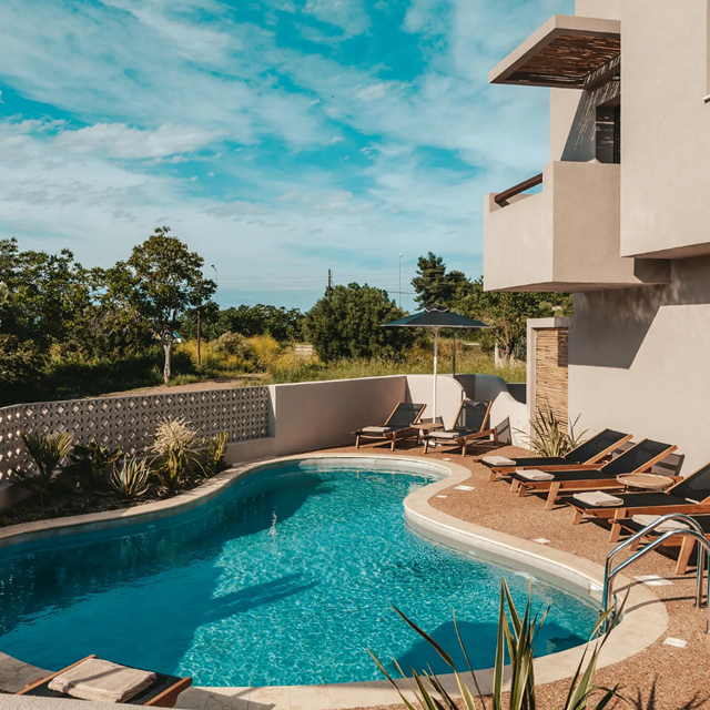 Bijzondere accommodaties Amoessa Boutique in Polichrono (Chalkidiki, Griekenland)