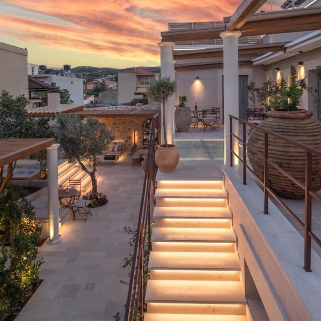 Bijzondere accommodaties Inotropes Boutique Suites in Archanes (Kreta, Griekenland)