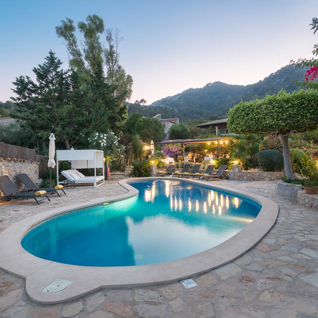 Bijzondere accommodaties Can Furios Petit Hotel in Selva (Mallorca, Spanje)