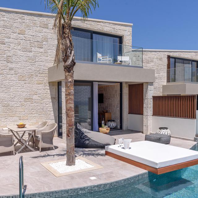 Bijzondere accommodaties Diamond Stone Suites in Piskopiano (Kreta, Griekenland)