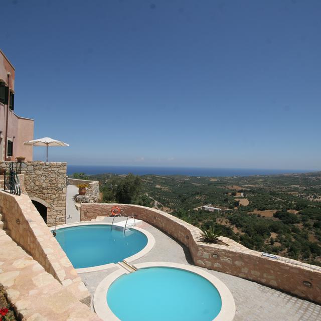 Bijzondere accommodaties Kastellos Village in Kastellos (Kreta, Griekenland)