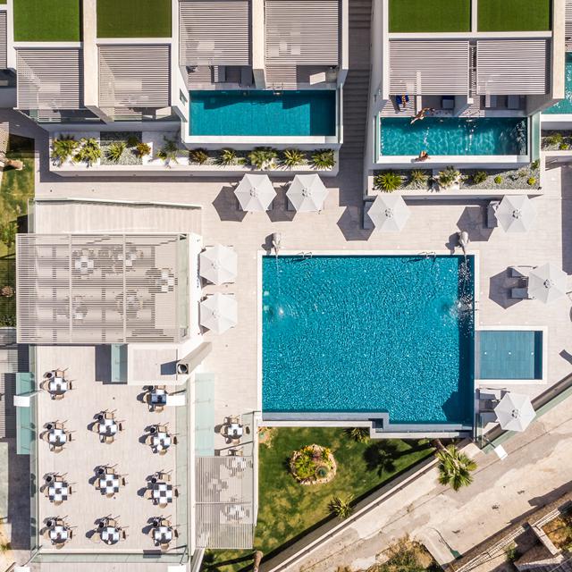 Bijzondere accommodaties Blue Elephant Resort Hotel & Spa in Almyrida (Kreta, Griekenland)