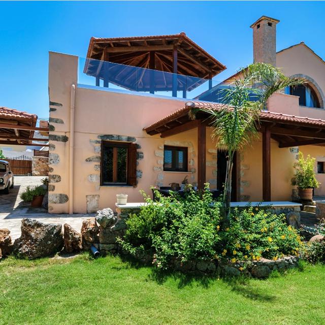 Bijzondere accommodaties Villa Kambia in Kampia (Kreta, Griekenland)