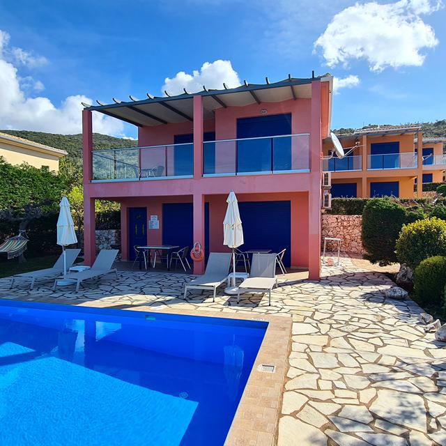 Bijzondere accommodaties Amarandos Villas in Marantochori (Lefkas, Griekenland)