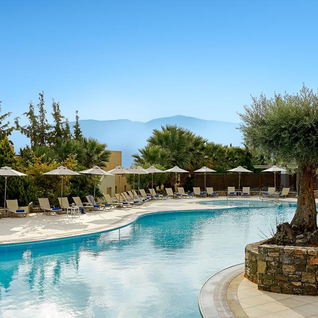 Bijzondere accommodaties Village Heights Resort in Ano Chersonissos (Kreta, Griekenland)