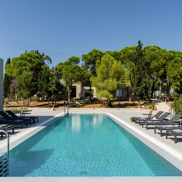Bijzondere accommodaties Akrotiri Suites in Kounoupetra Lixouri (Kefalonia, Griekenland)