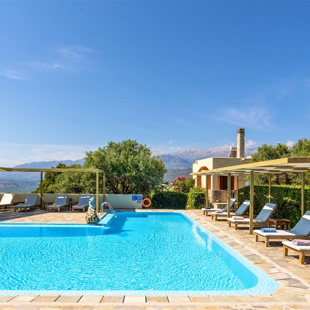 Bijzondere accommodaties Marialena Villas in Megala Chorafia Aptera (Kreta, Griekenland)