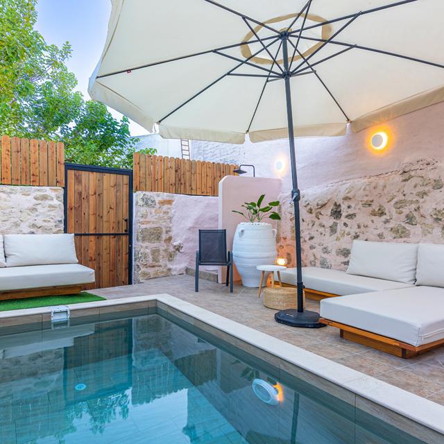 Bijzondere accommodaties Villa Rizinia in Asites (Kreta, Griekenland)