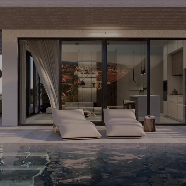 Bijzondere accommodaties Green Bell Villas in Anaxos (Lesbos, Griekenland)