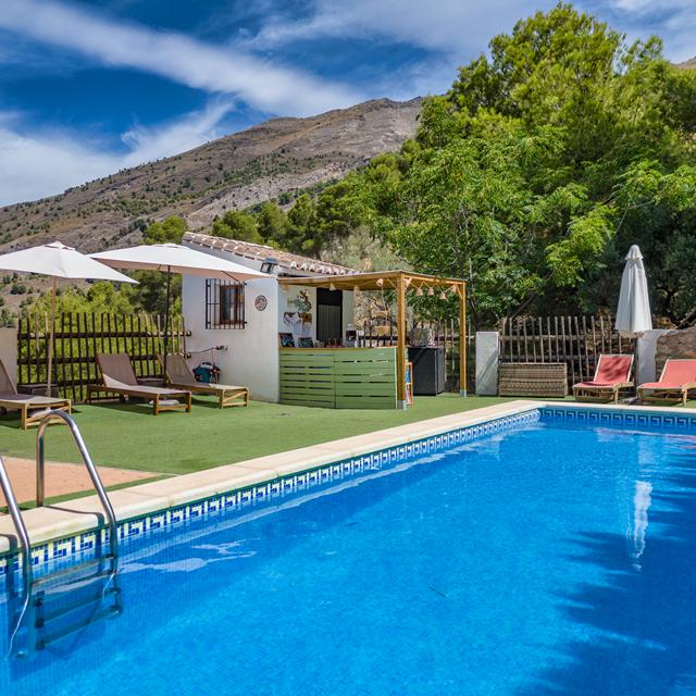 Bijzondere accommodaties Casa Lobera in Canillas de Aceituno (Andalusië, Spanje)