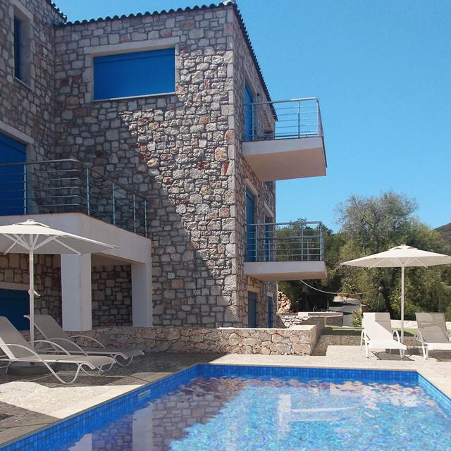 Bijzondere accommodaties Royal Majestic Suites in Volimes (Zakynthos, Griekenland)