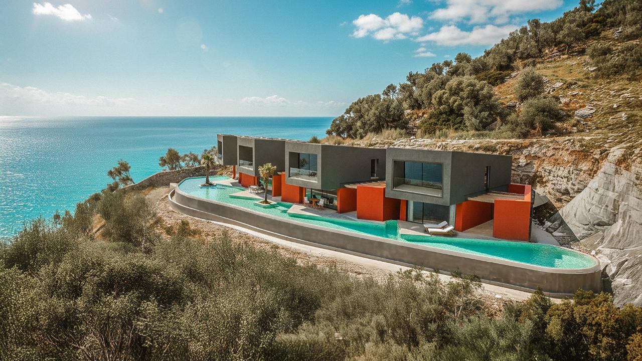 Impressie River Villas Plomari