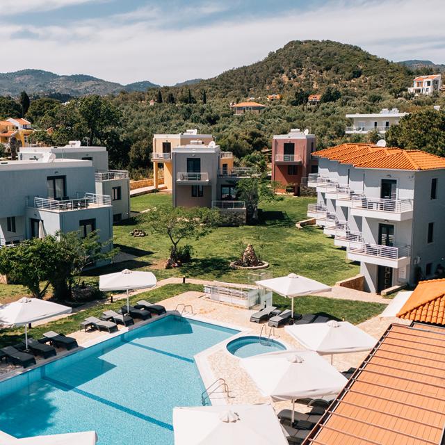 Blue Waves Resort, Plomari