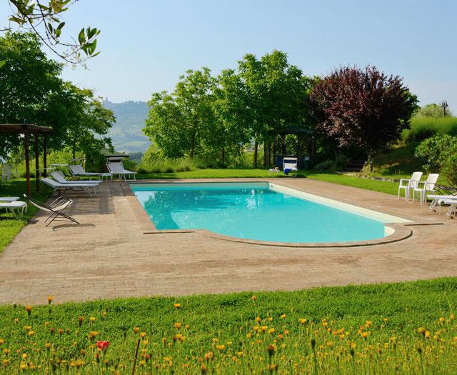 Bijzondere accommodaties Agriturismo La Torriola in Todi (Umbrië, Italië)