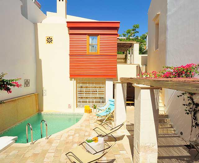 Bijzondere accommodaties Appartementen Veranda Rossa in Rethimnon (Kreta, Griekenland)